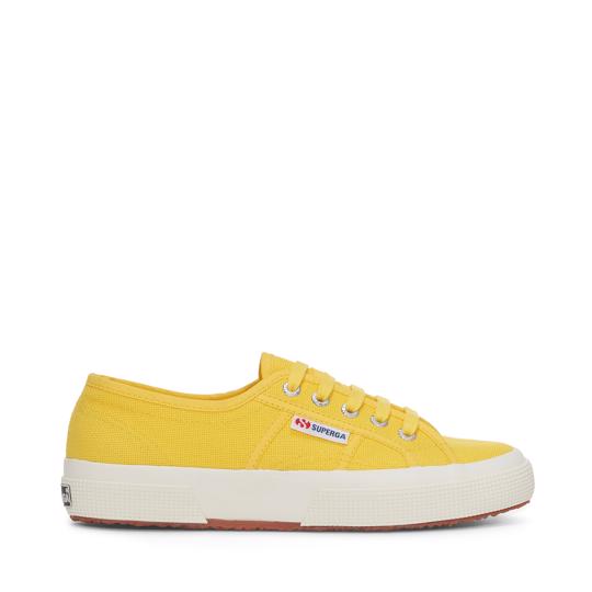 Sarı 2750-Cotu Classic Unisex Sarı Sneaker - Superga®