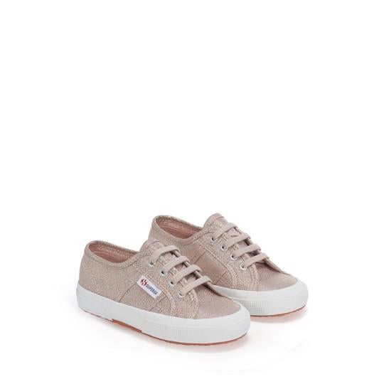 Pembe 2750-Lamej Kız Çocuk Rose Platin Sneaker - Superga®