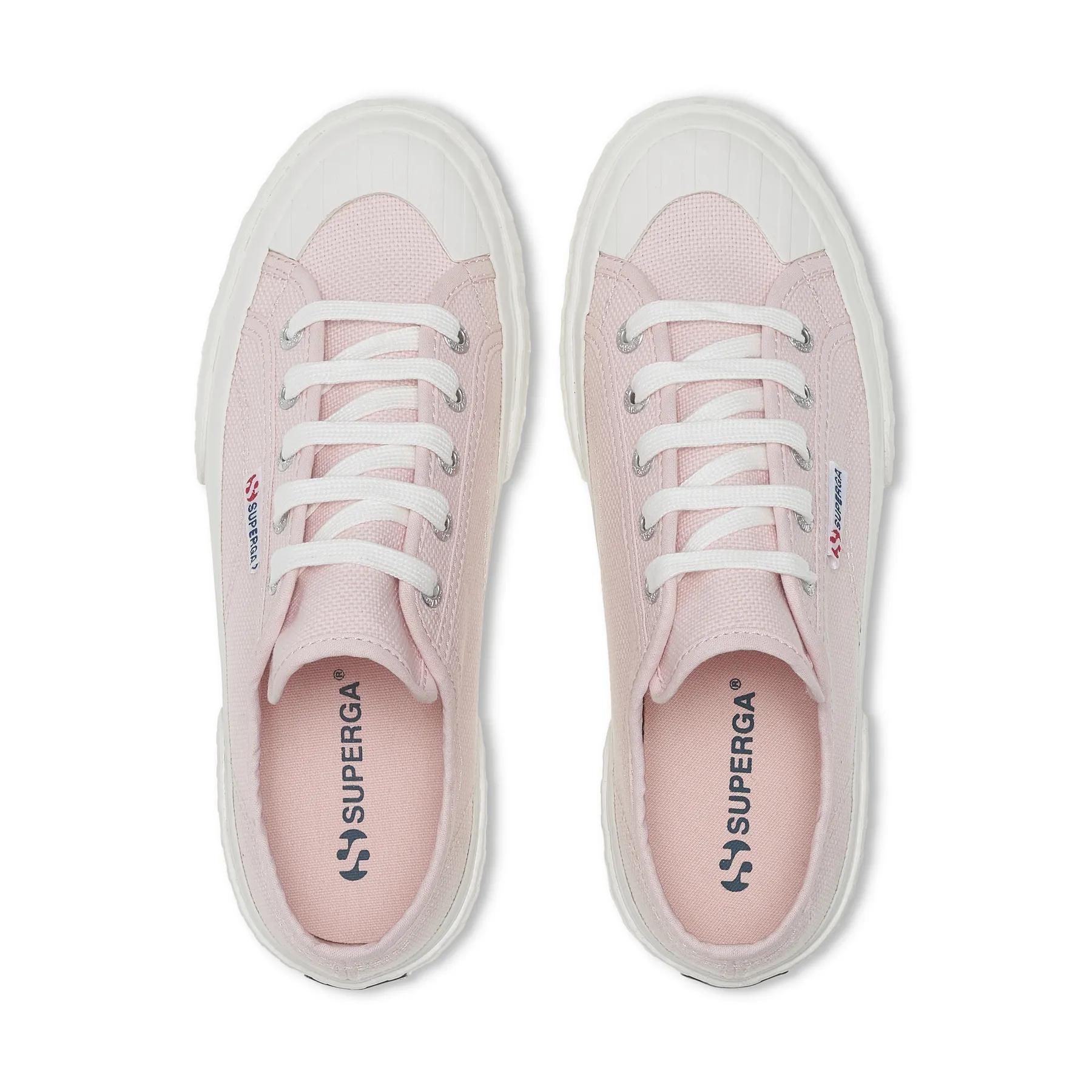 Pembe 2630 Stripe Unisex Pembe Bileksiz Sneaker