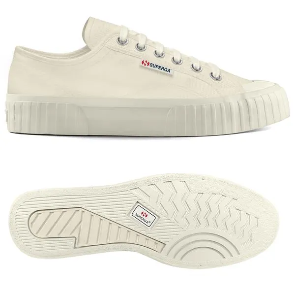 Bej 2630 Stripe Unisex Bej Bileksiz Sneaker