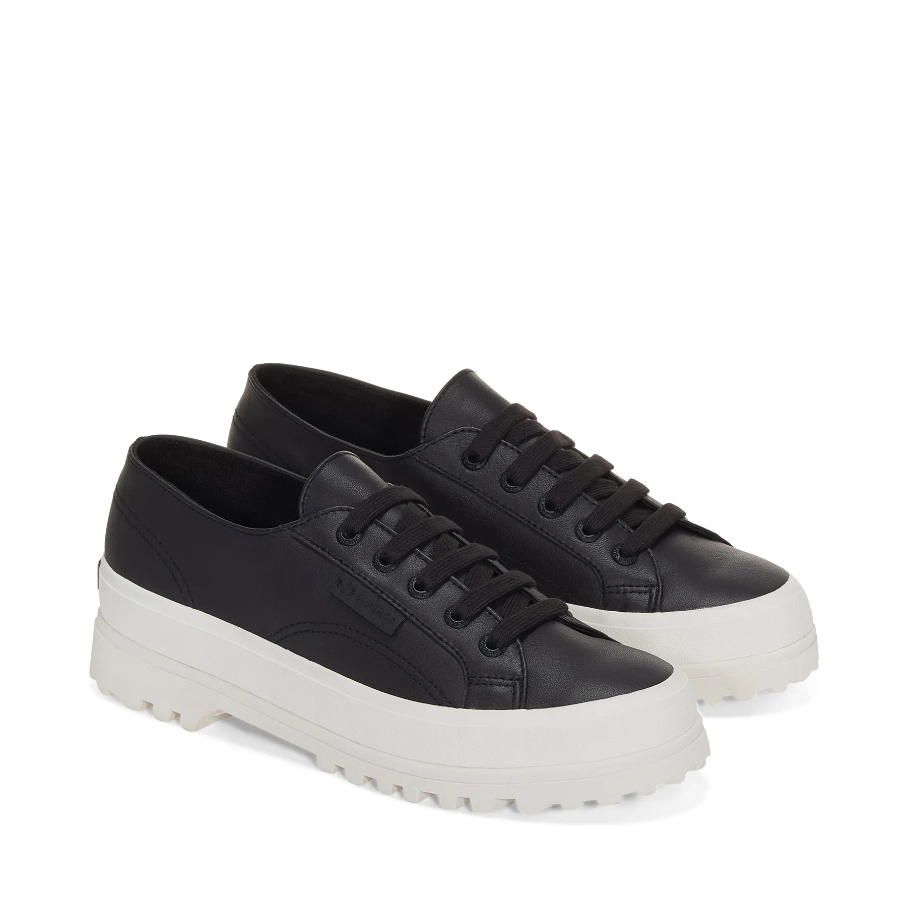 Siyah 2555 Alpina Nappa Unisex Siyah Sneaker