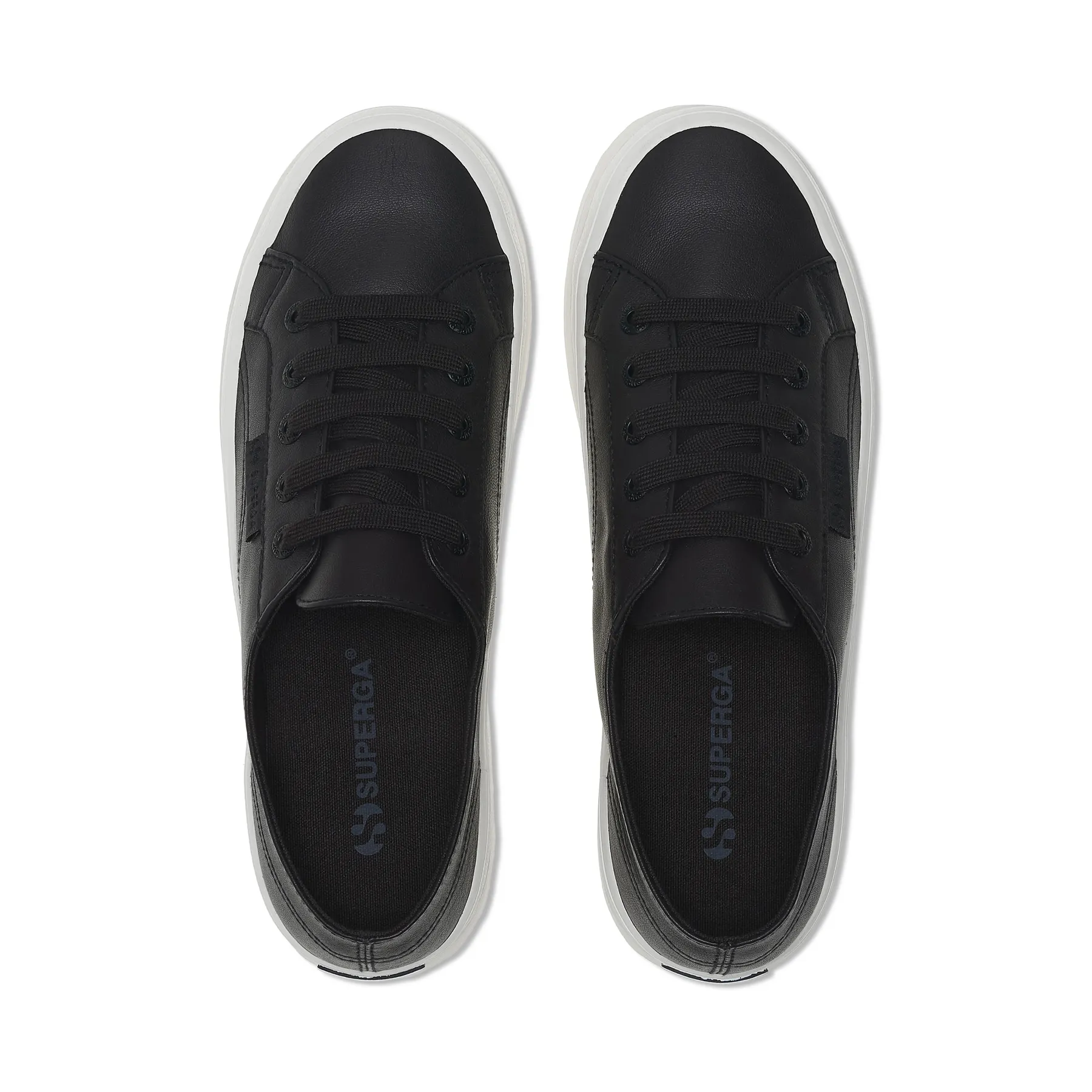 Siyah 2555 Alpina Nappa Unisex Siyah Sneaker