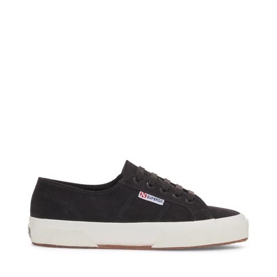 Siyah 2750 Suede Unisex Siyah Bileksiz Sneaker - Superga®