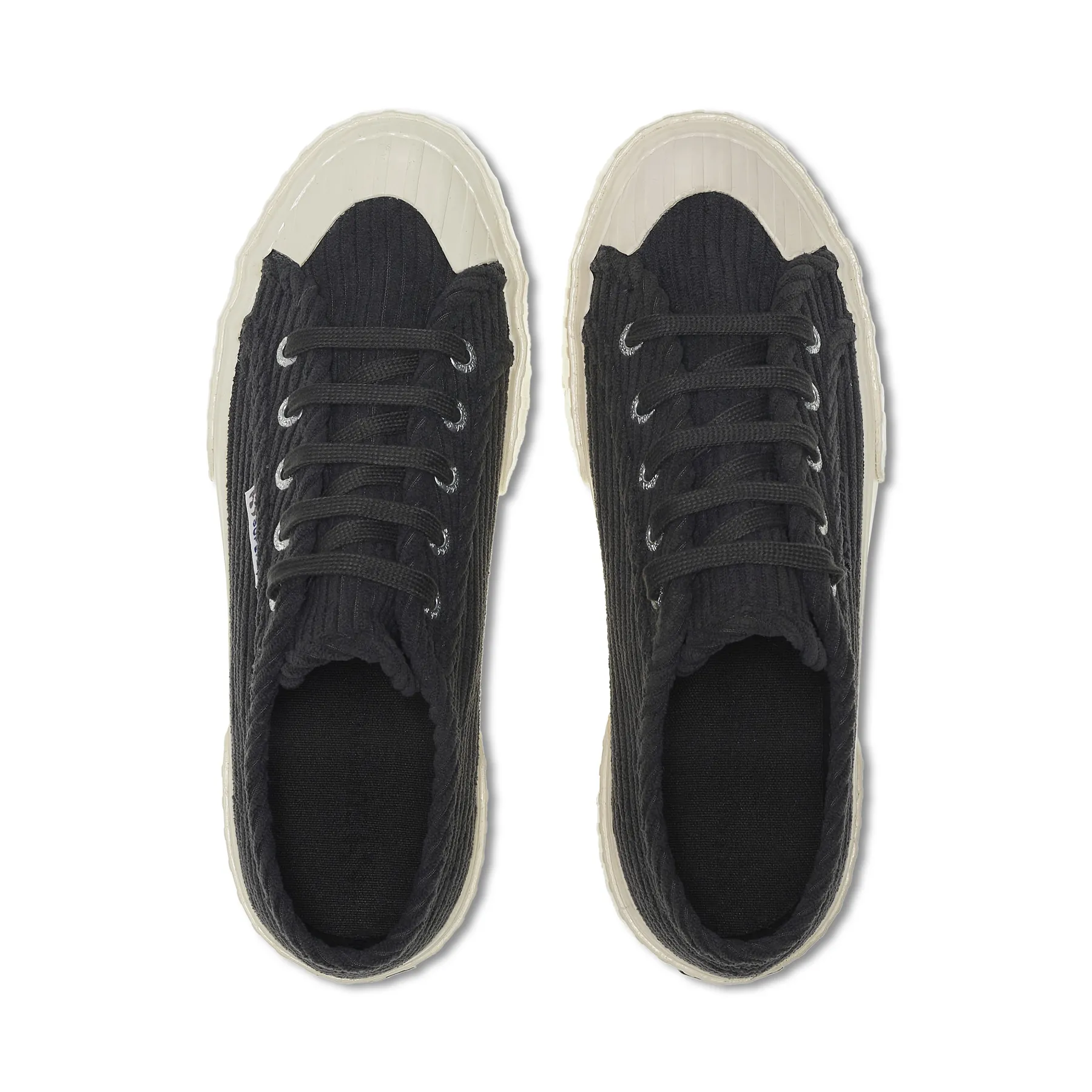 Siyah 2630 Stripe Corduroy Unisex Siyah Sneaker