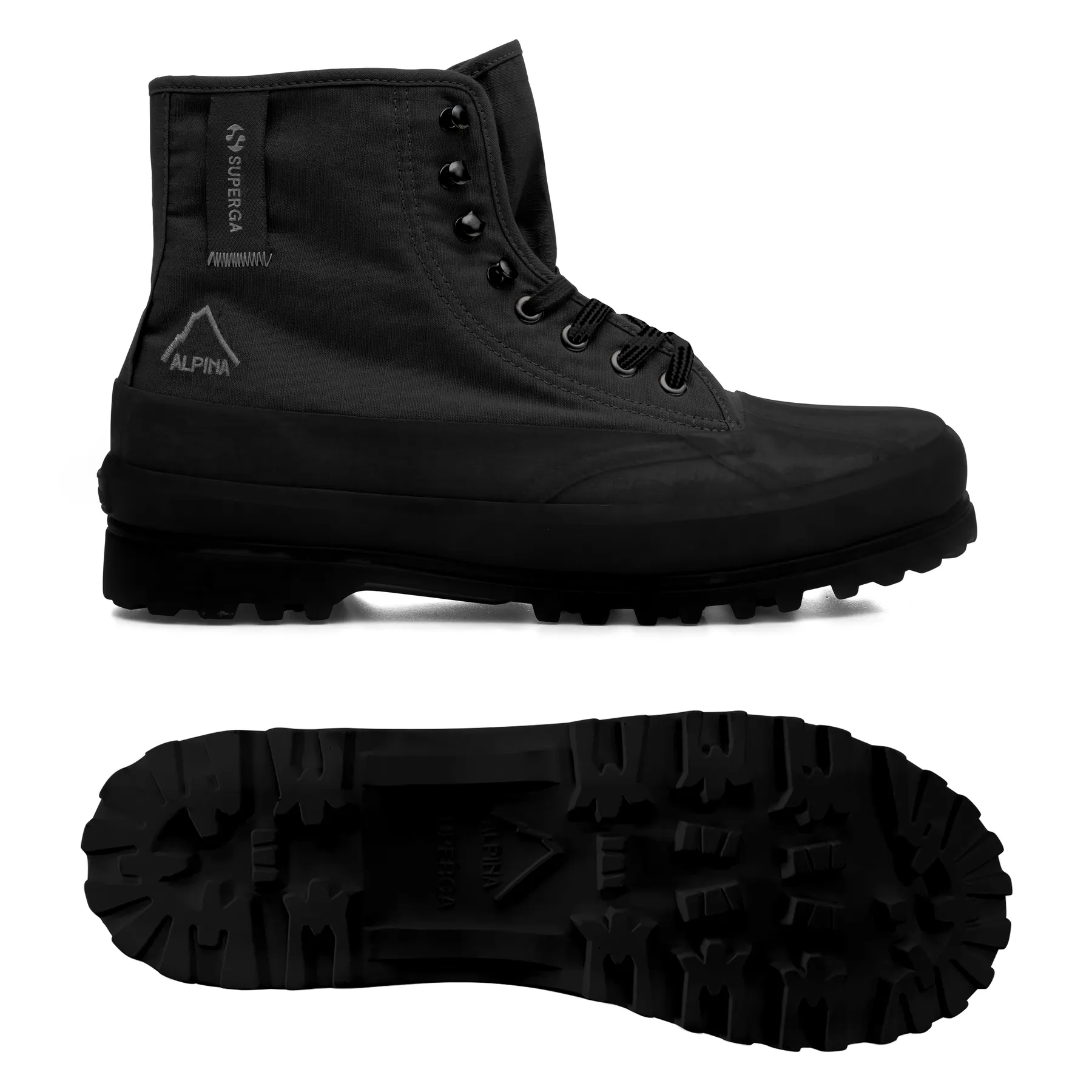 Siyah 2481 Alpina Ripstop Unisex Siyah Bot