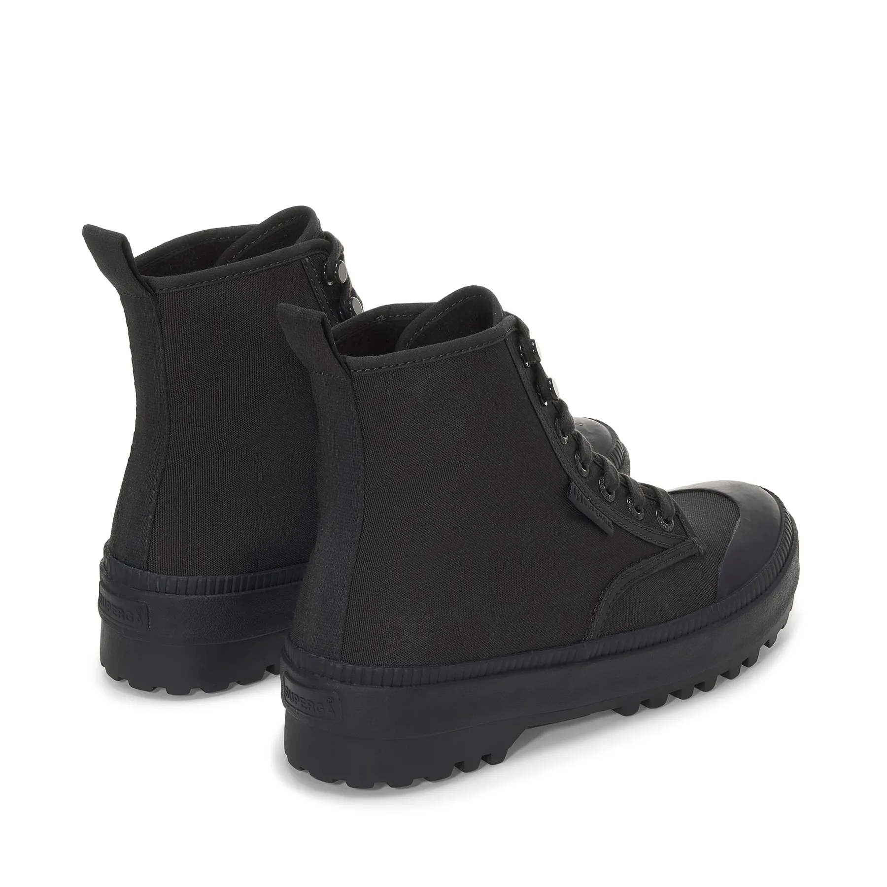 Siyah 2348 Alpina Trek Recycled Kadın Siyah Bilekli Sneaker