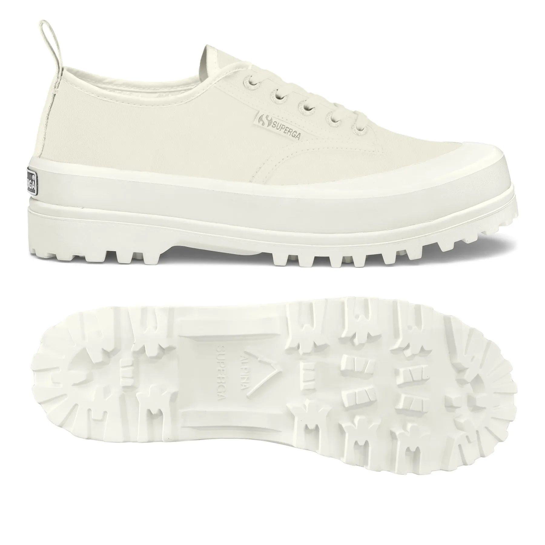 Bej 2559 Alpina Trek Recycled Kadın Bej Sneaker