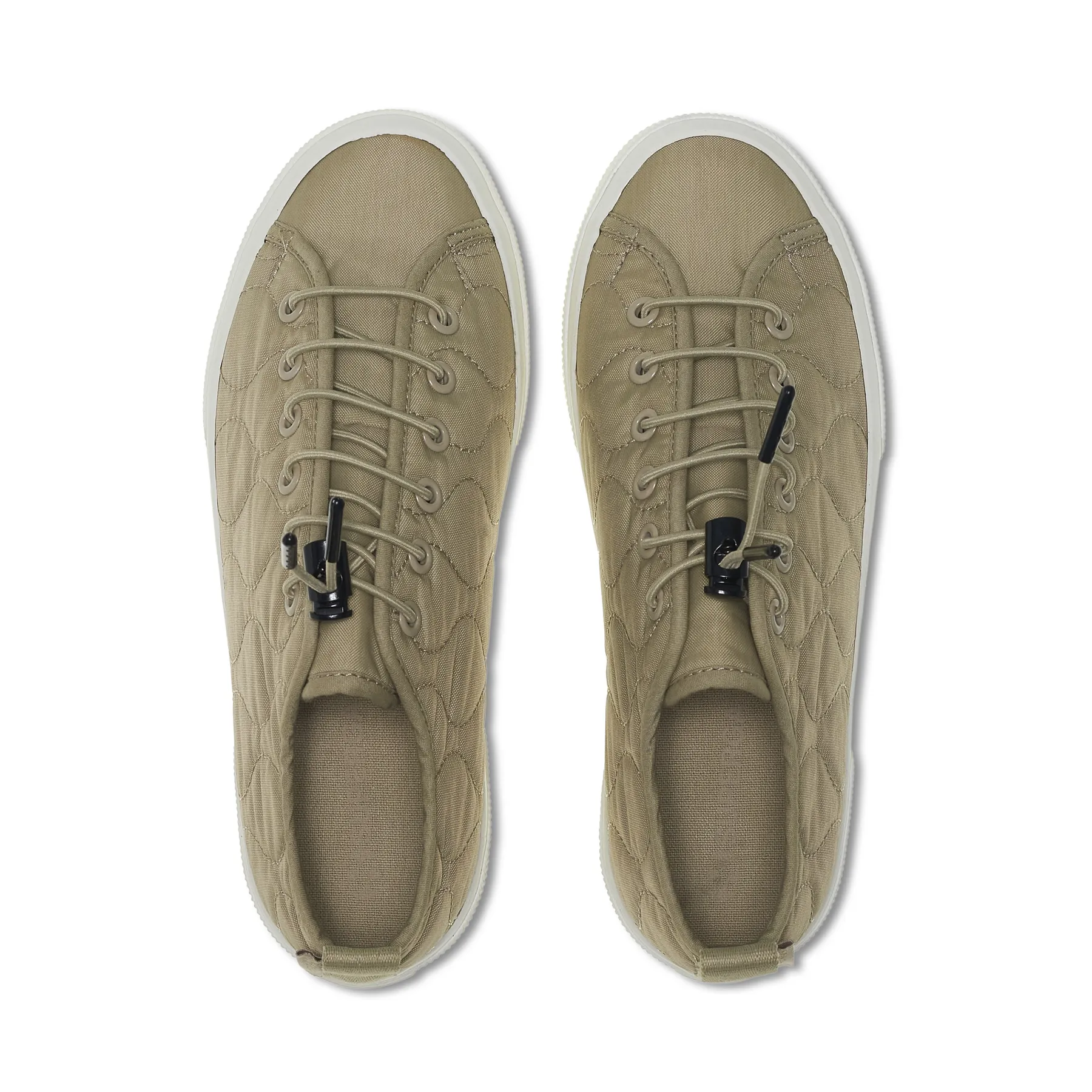 Yeşil 2625 Tank Quilted Nylon Kadın Yeşil Sneaker