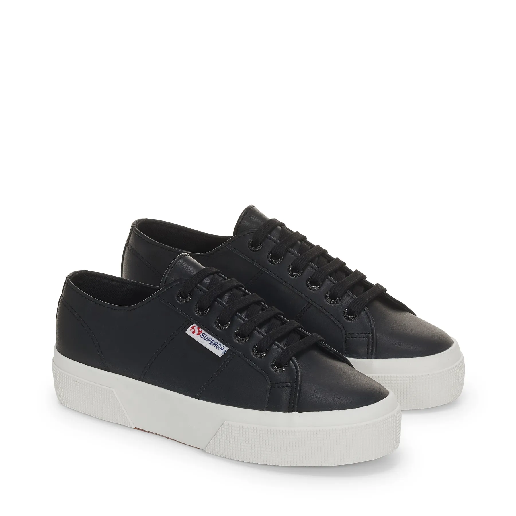 Siyah 2740 Platform Nappa Kadın Siyah Sneaker