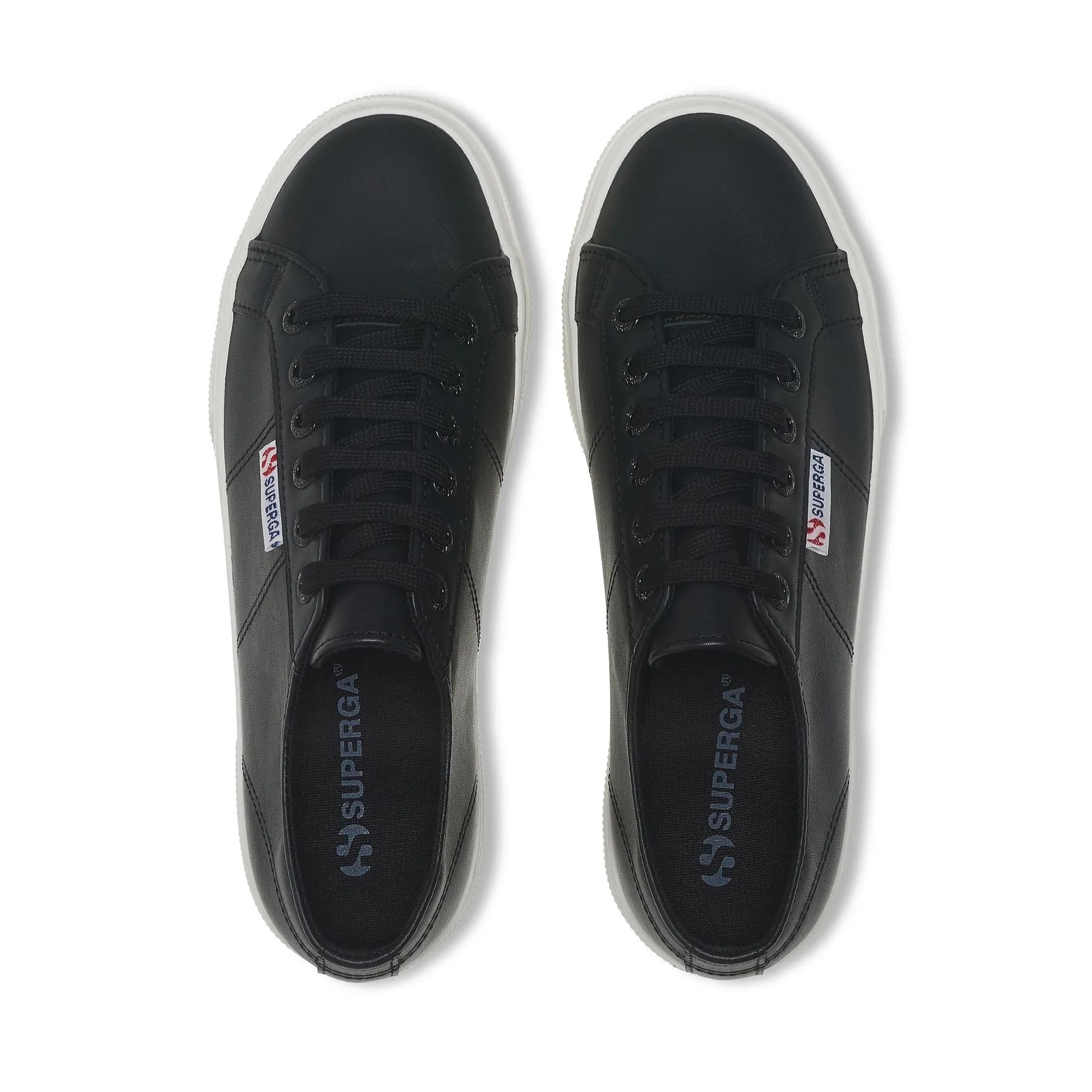 Siyah 2740 Platform Nappa Kadın Siyah Sneaker