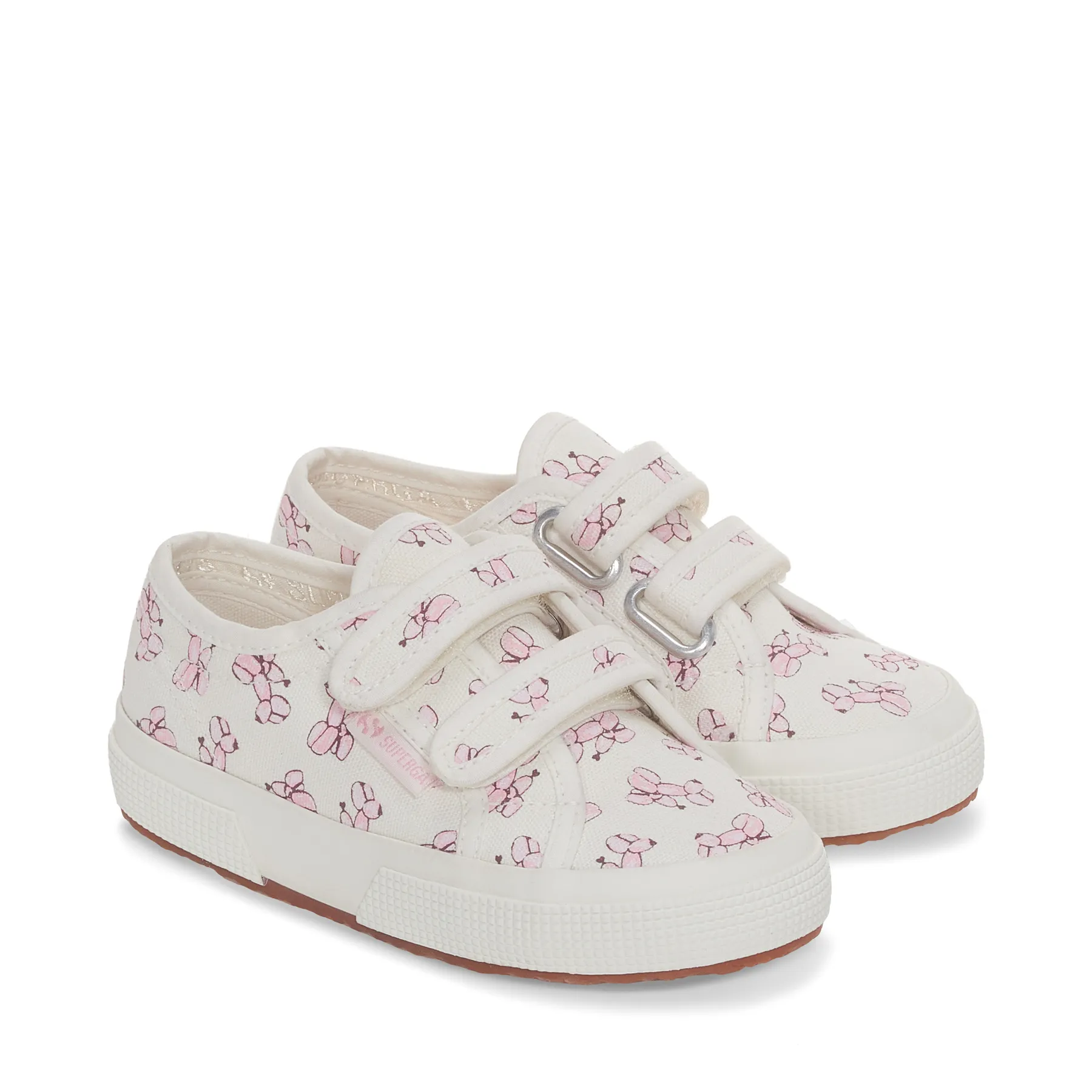 Beyaz 2750 Kids Straps Ballon Print Çocuk Unisex Beyaz Bileksiz Sneaker