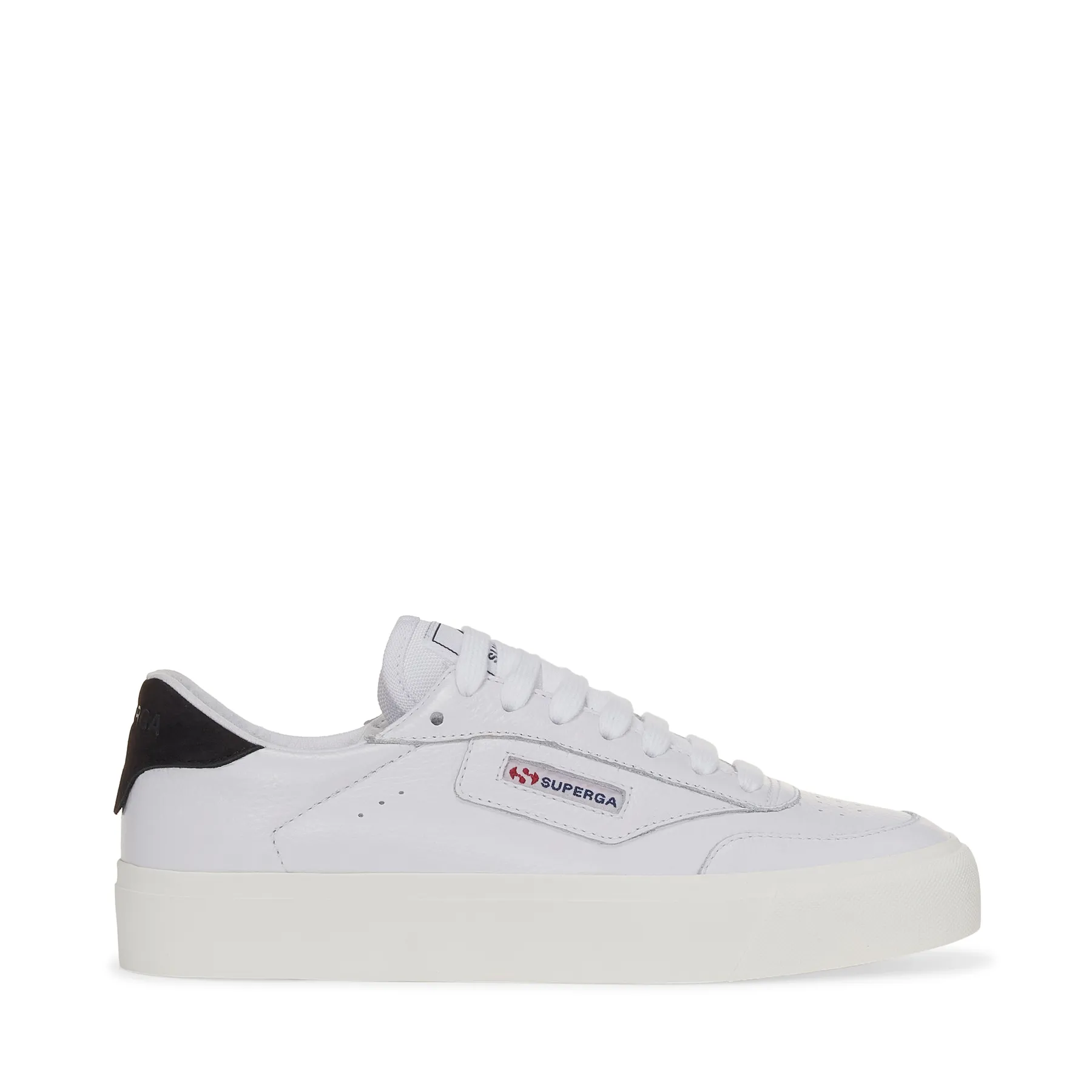Beyaz 3843 Court Unisex Beyaz-Siyah Sneaker