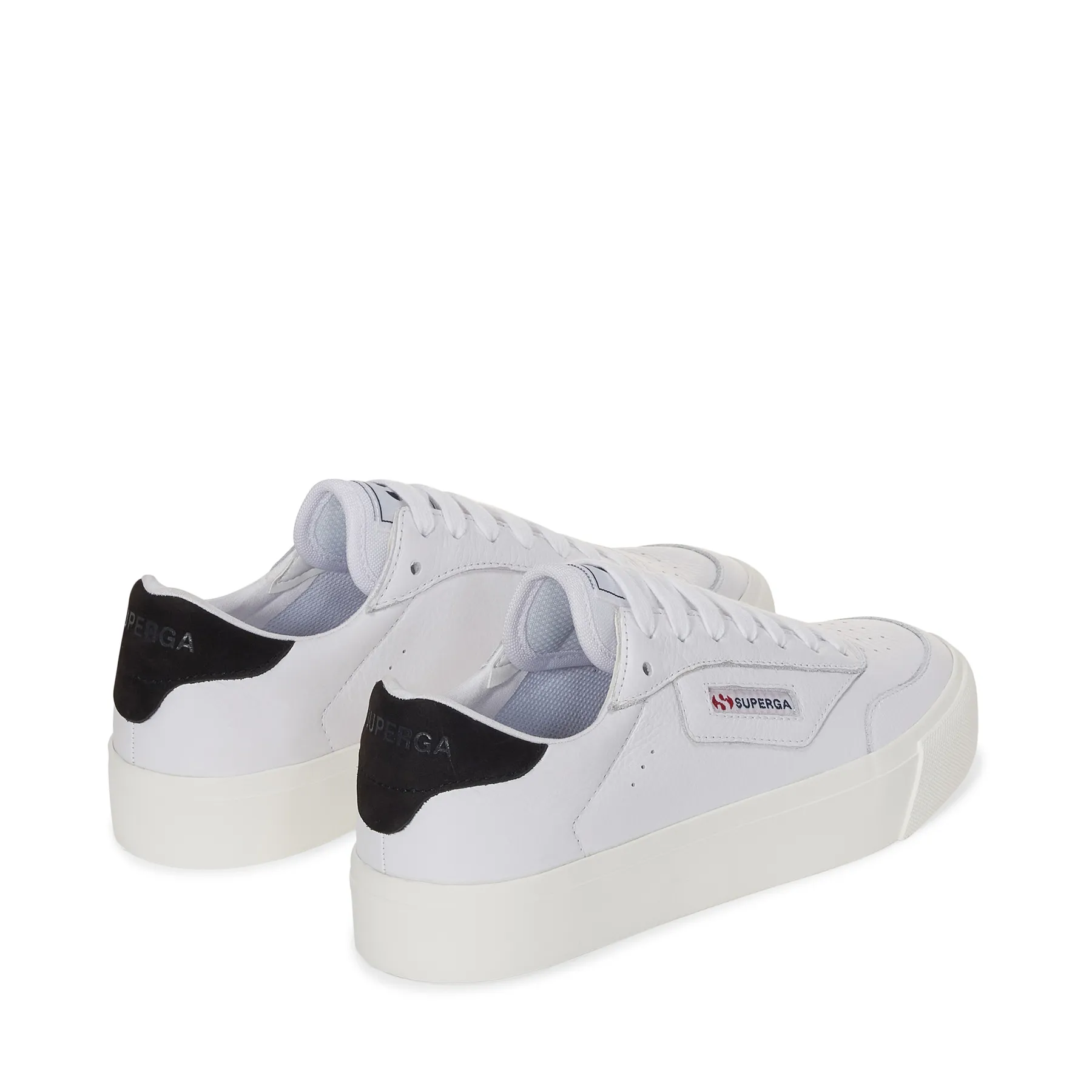 Beyaz 3843 Court Unisex Beyaz-Siyah Sneaker
