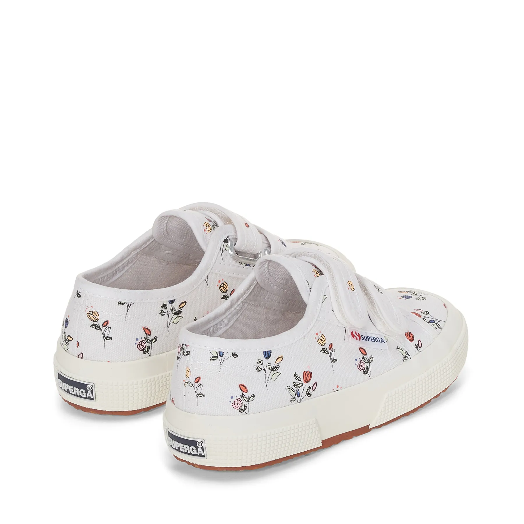Gri 2750 Kids Straps Tulips Flower Kız Çocuk Gri Bileksiz Sneaker
