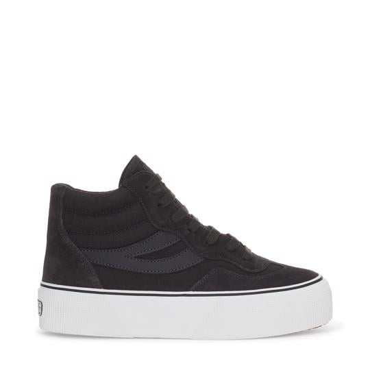 Siyah 3141 Revolley Mid Platform Kadın Siyah Platform Sneaker - Superga®