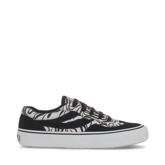 Siyah 2941 Revolley Zebra Print Unisex Siyah-Beyaz Sneaker - Superga®