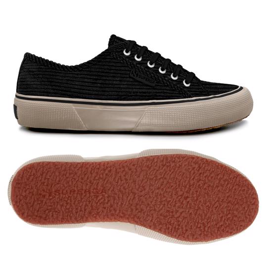 Siyah 2490 Bold Corduroy Unisex Siyah Sneaker - Superga®