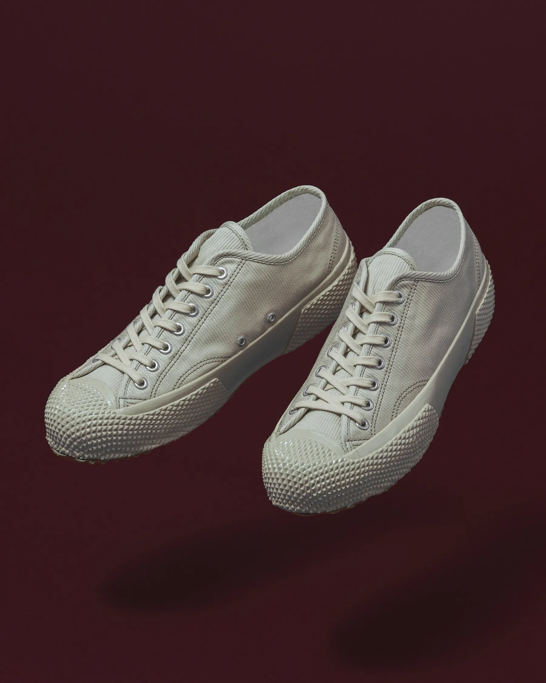 Bej 2434 Military Deck Pique Erkek Bej Sneaker
