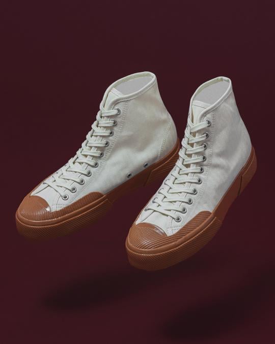 Beyaz 2433 Twisted Herringbone Erkek Bej Bilekli Sneaker - Superga®