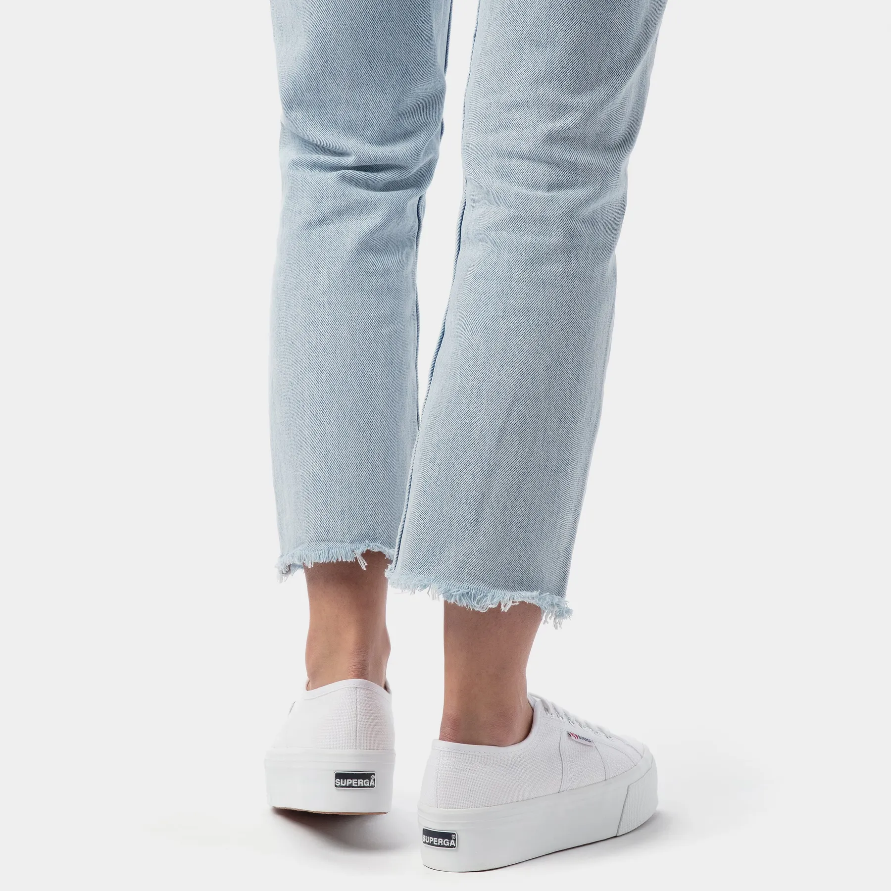 Beyaz 2790 Platform Kadın Beyaz Platform Sneaker