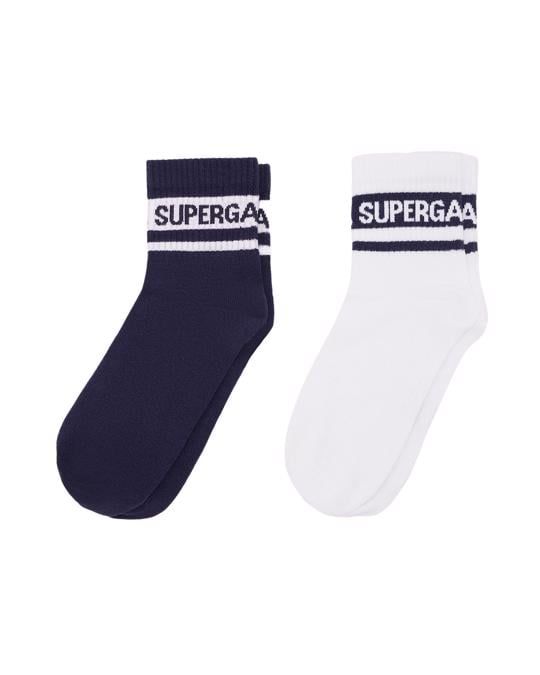Beyaz Flomberg 2pack Unisex Beyaz Çorap - Superga®