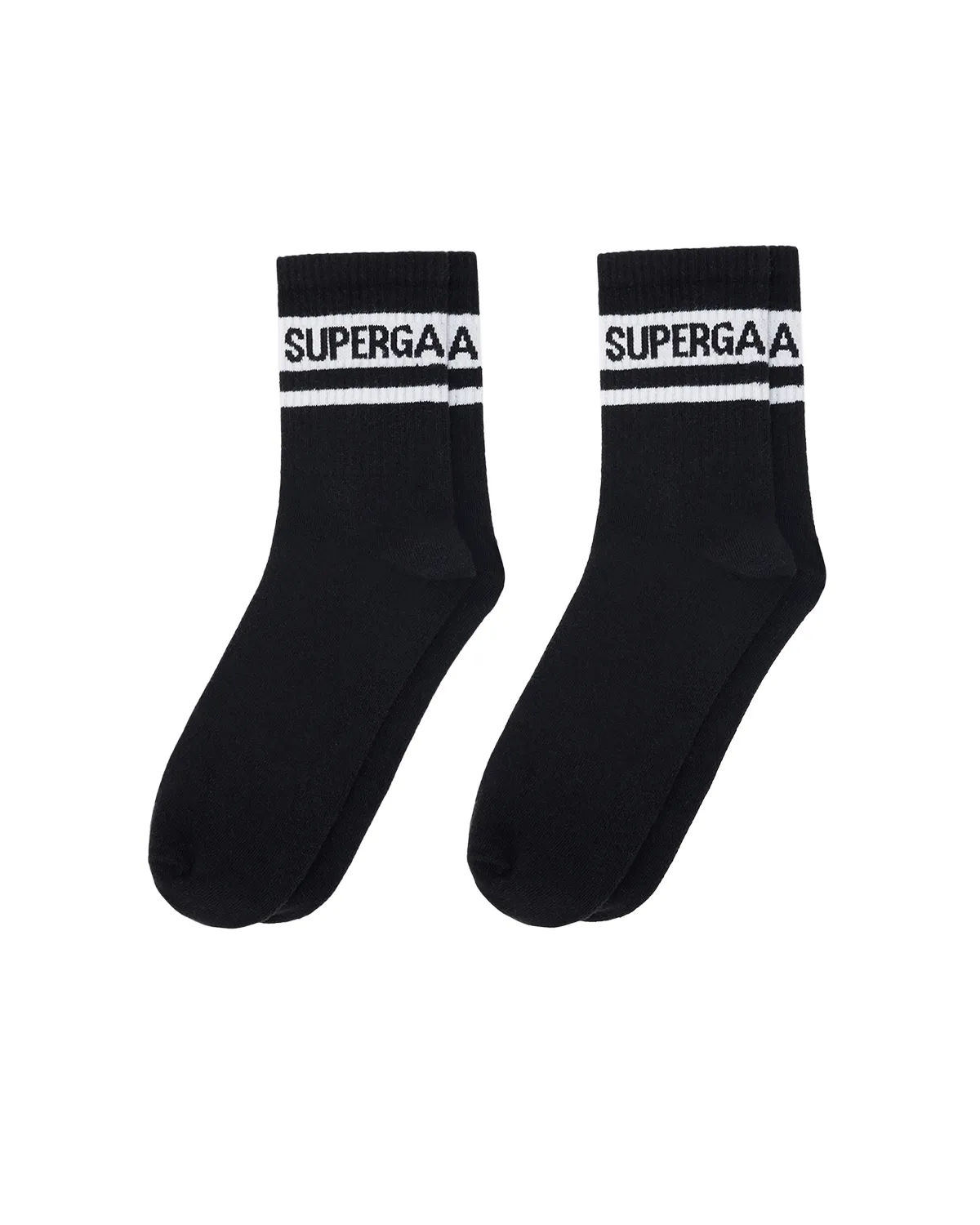 Siyah Flomberg 2pack Unisex Siyah-Beyaz Çorap