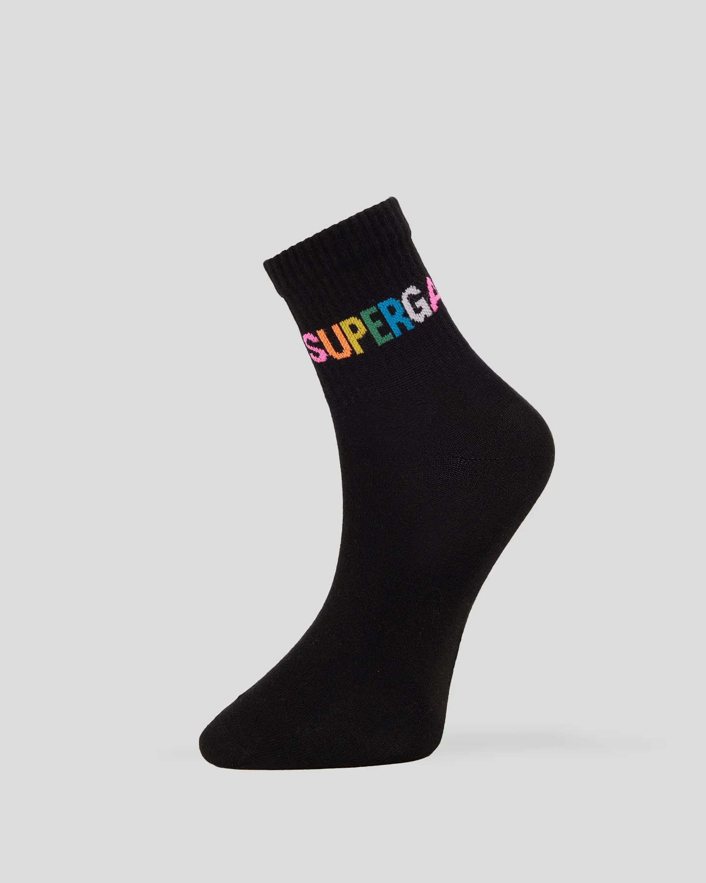 Siyah Quizzbee 2pack Unisex Siyah Çorap