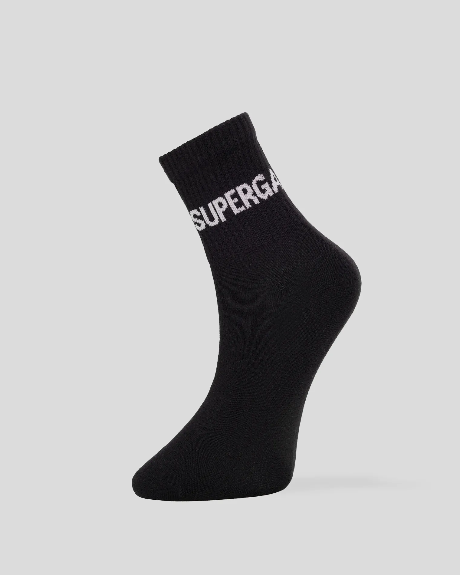 Siyah Quizzbee 2pack Unisex Siyah-Beyaz Çorap