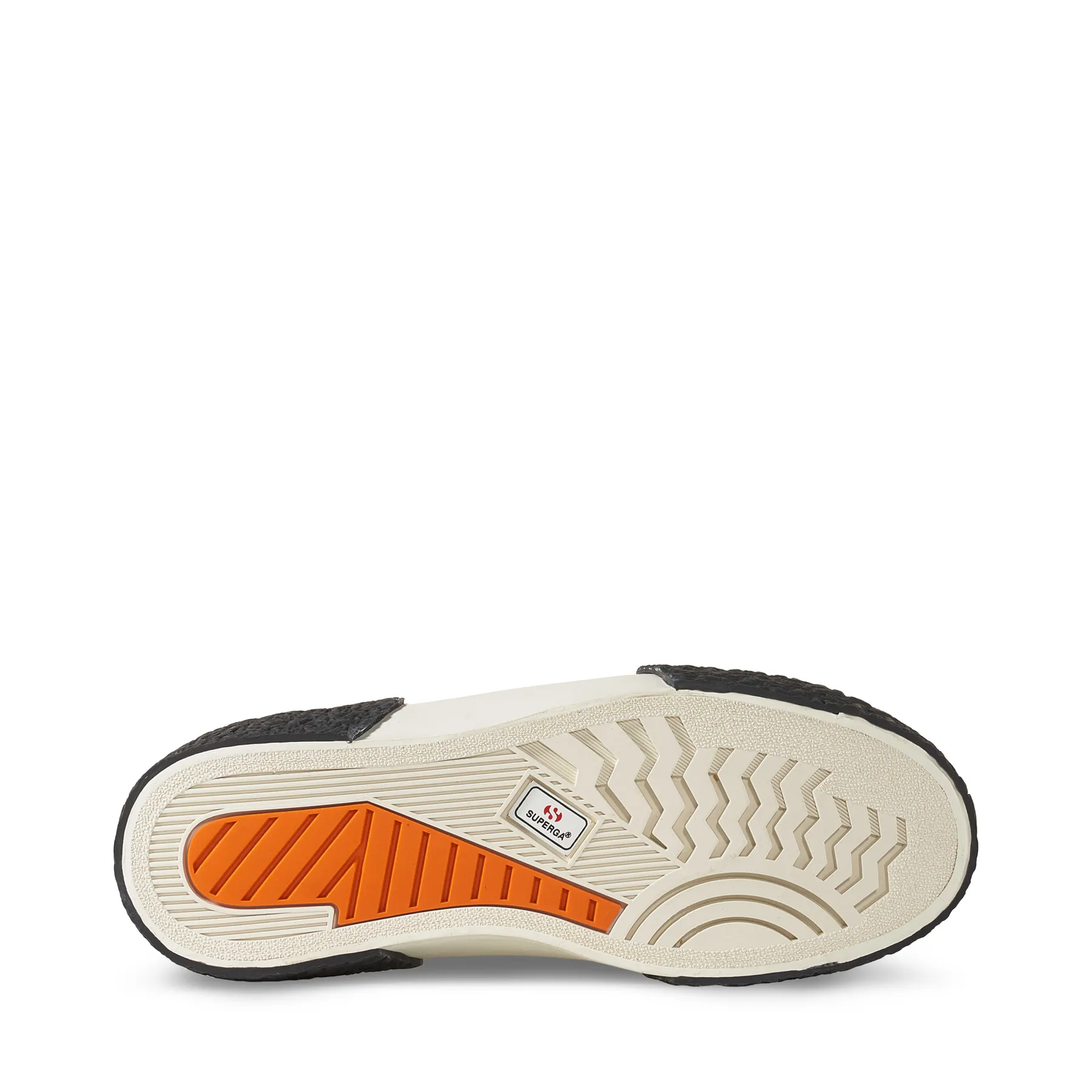 Beyaz 2660 Stripe Big Bumpers Block Unisex Beyaz-Turuncu-Yeşil Bileksiz Sneaker