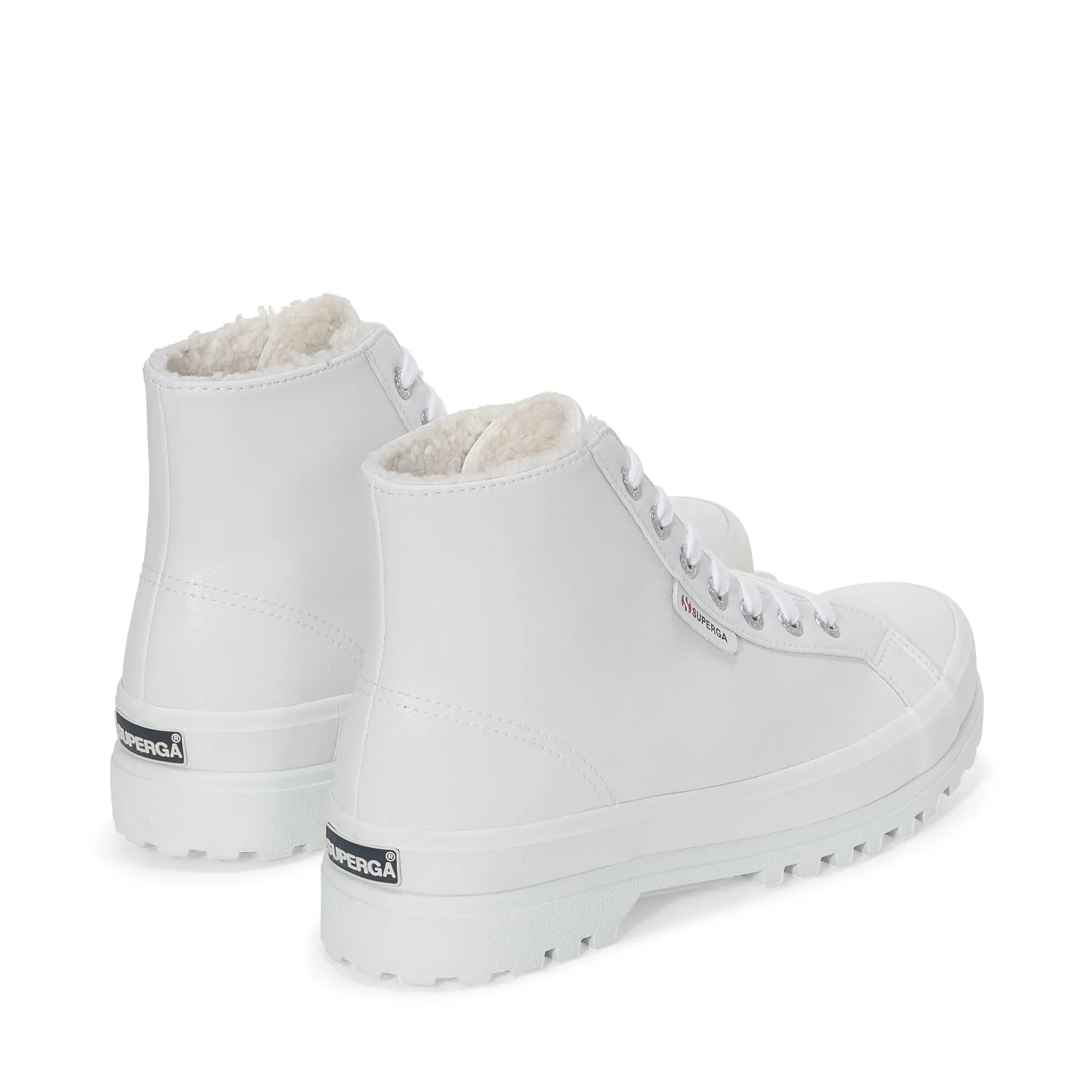 Mavi 2341 Alpina Vegan Faux Leather Fur Kadın Mavi Bot