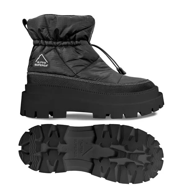 Siyah 3053 Alpina Apex Padded Kadın Siyah Bot