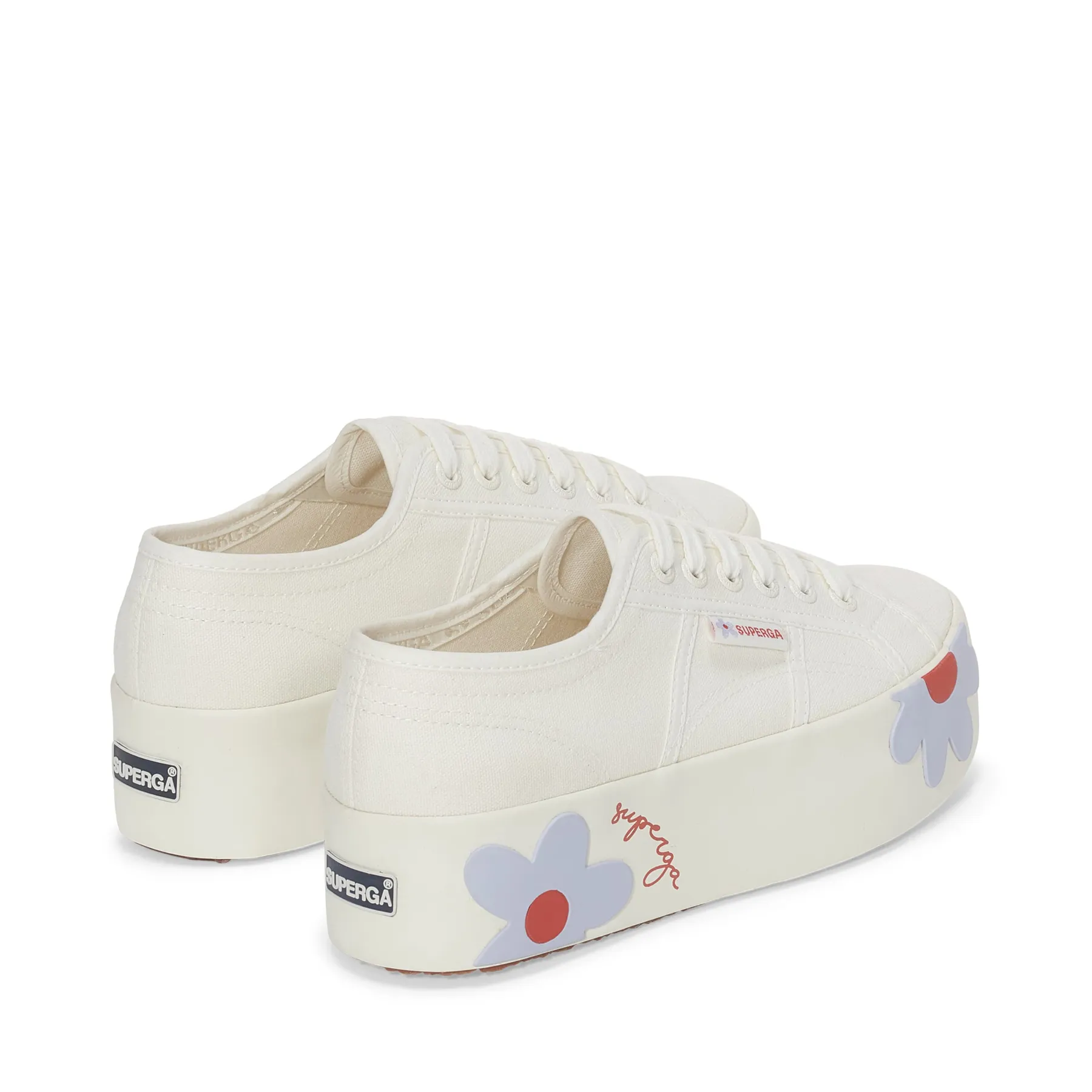 Beyaz 2790 Rubber Daisies Kadın Beyaz Bileksiz Sneaker