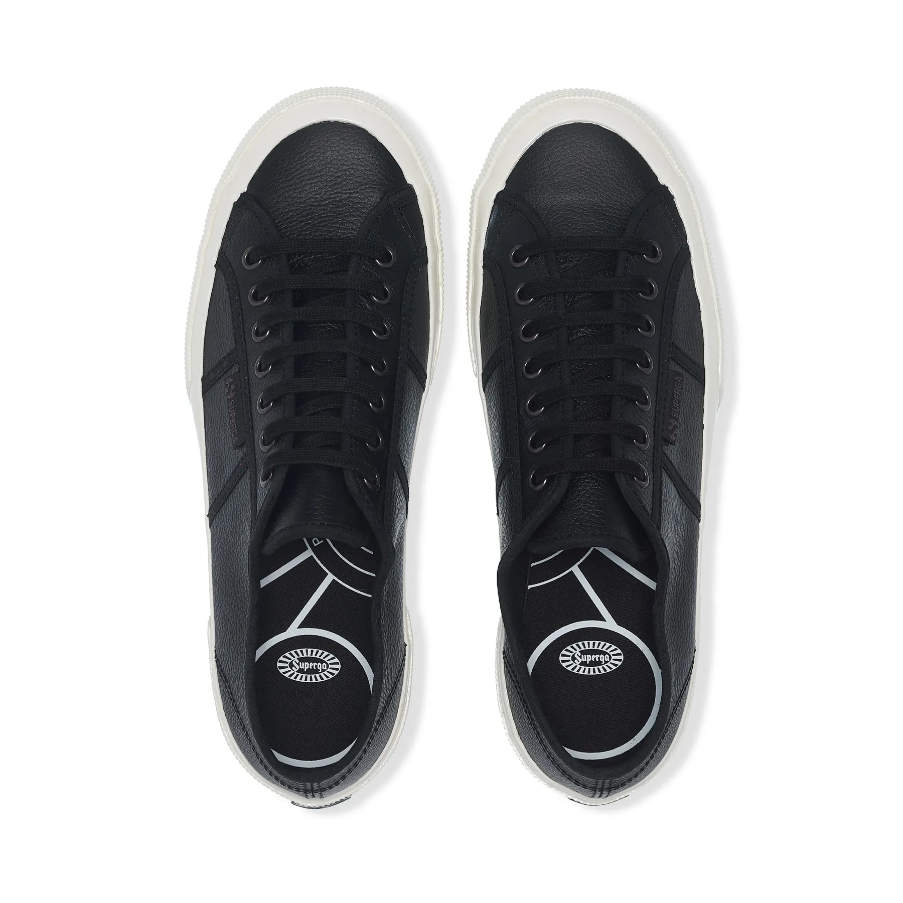 Siyah 2750 Og Leather Unisex Siyah-Beyaz Bileksiz Sneaker
