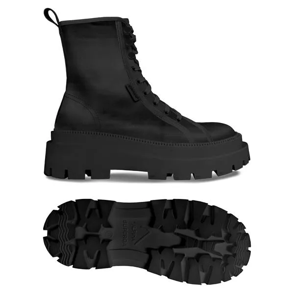 Siyah 3051 Alpina Apex High Nylon Kadın Siyah Çizme