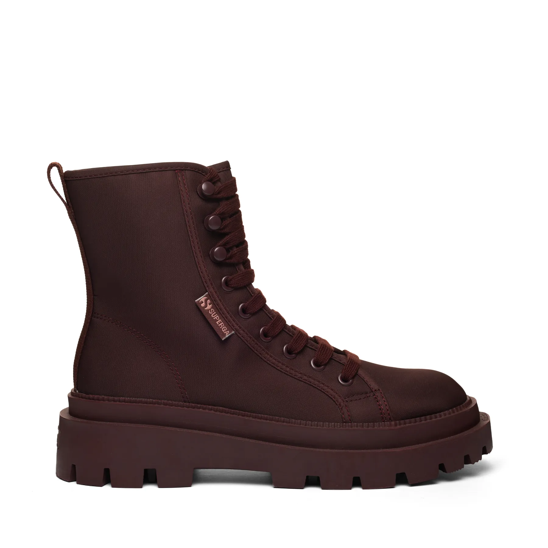 Beyaz 3051 Alpina Apex High Nylon Kadın Bordo Çizme