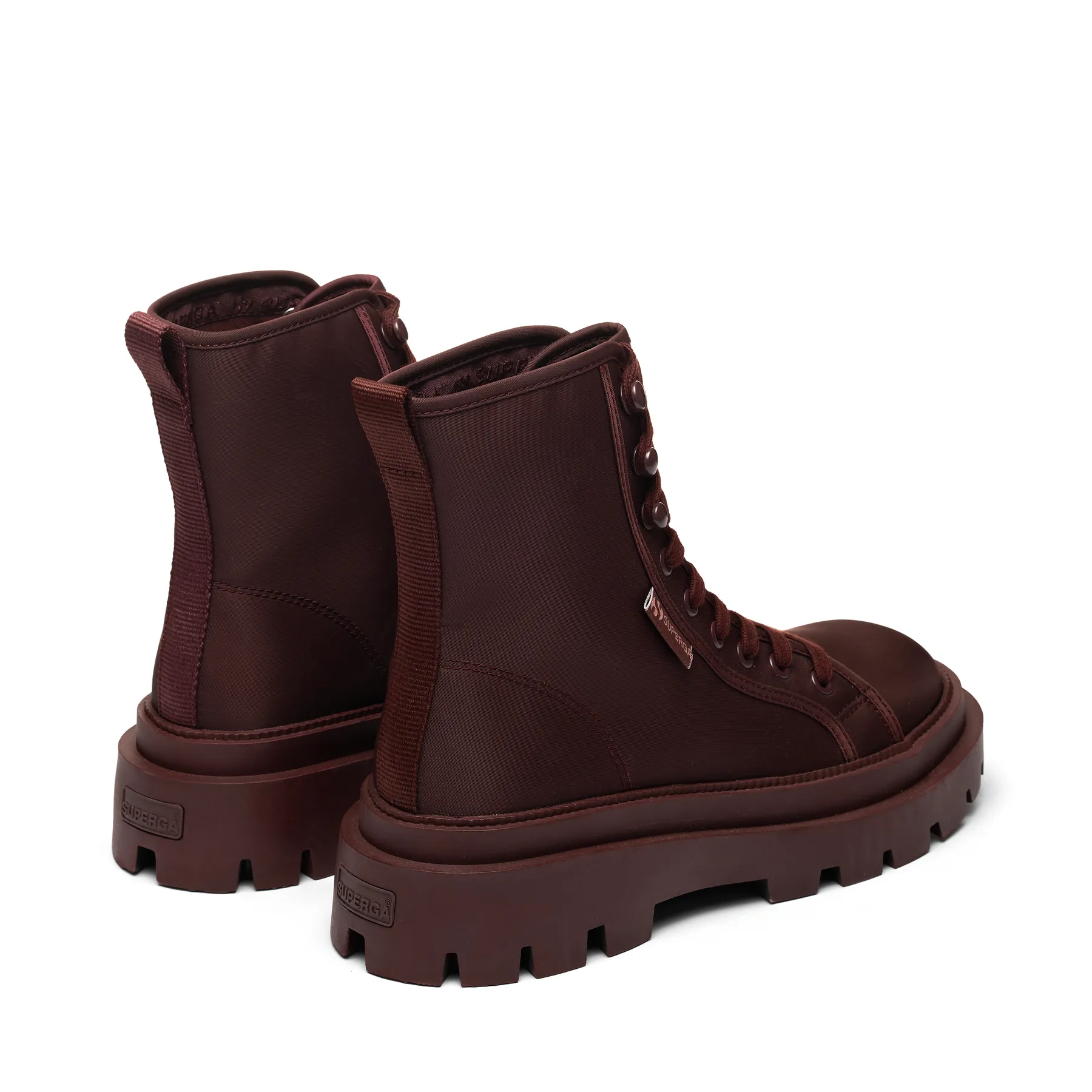 Beyaz 3051 Alpina Apex High Nylon Kadın Bordo Çizme