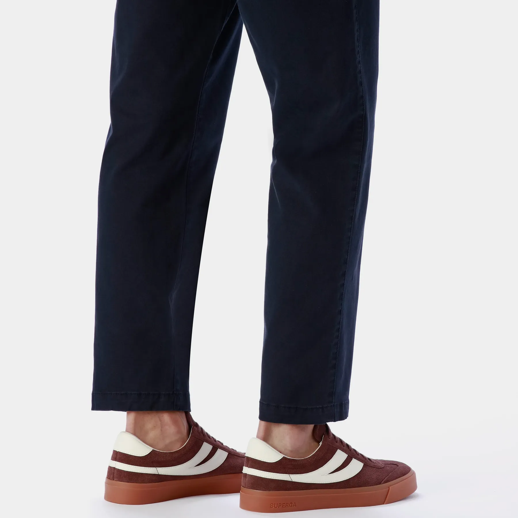 Kahverengi 4834 Club S Swallow Suede Unisex Kahverengi-Beyaz Bileksiz Sneaker