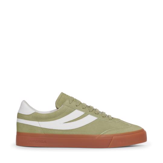Yeşil 4834 Club S Swallow Suede Unisex Yeşil Bileksiz Sneaker - Superga®