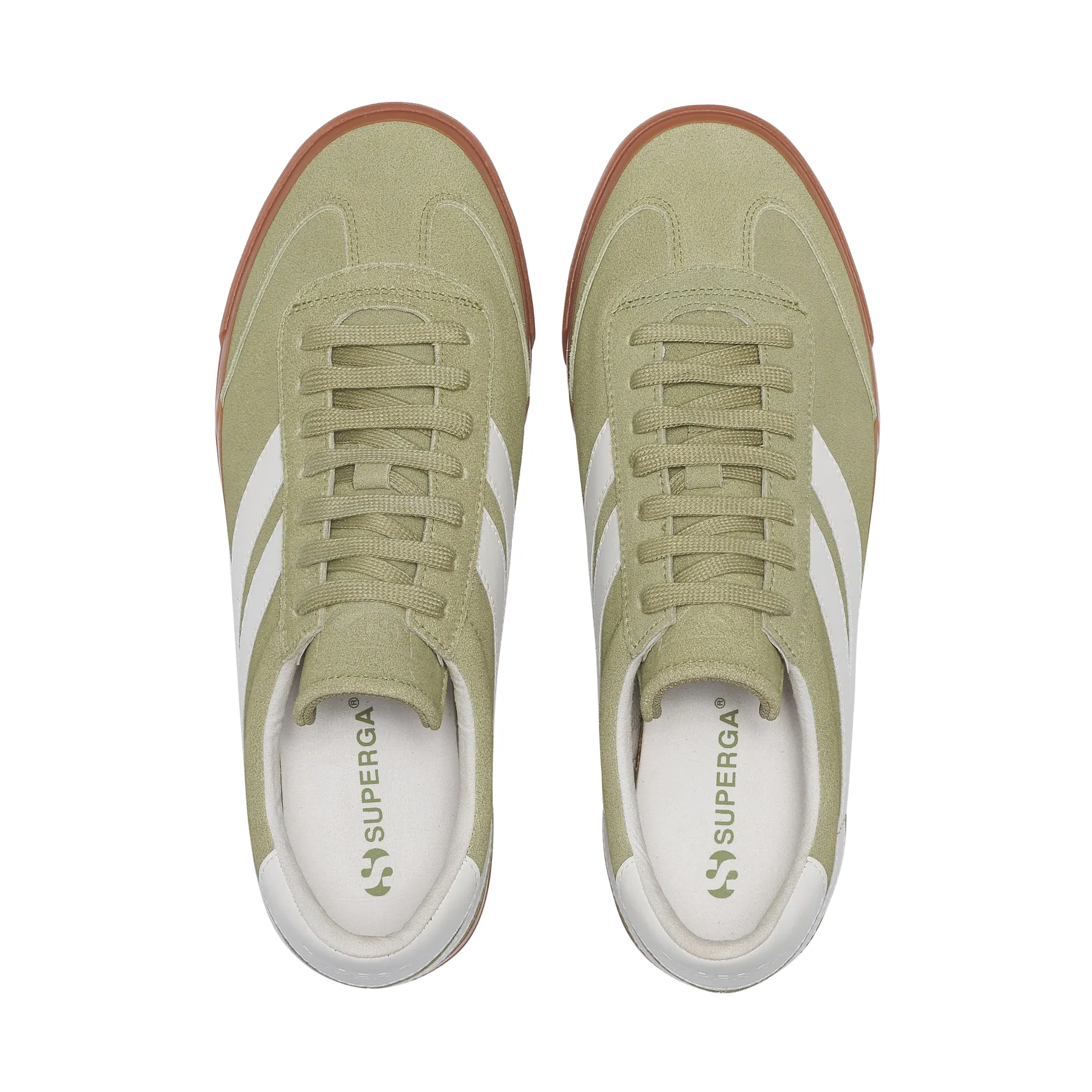 Yeşil 4834 Club S Swallow Suede Unisex Yeşil Bileksiz Sneaker