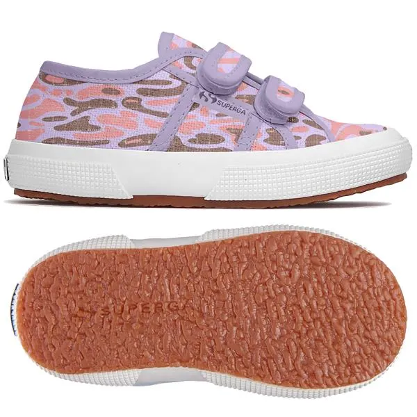 Viyole Lila 2750 Kids Straps Ripstop Camouflage Çocuk Unisex Mor Bileksiz Sneaker