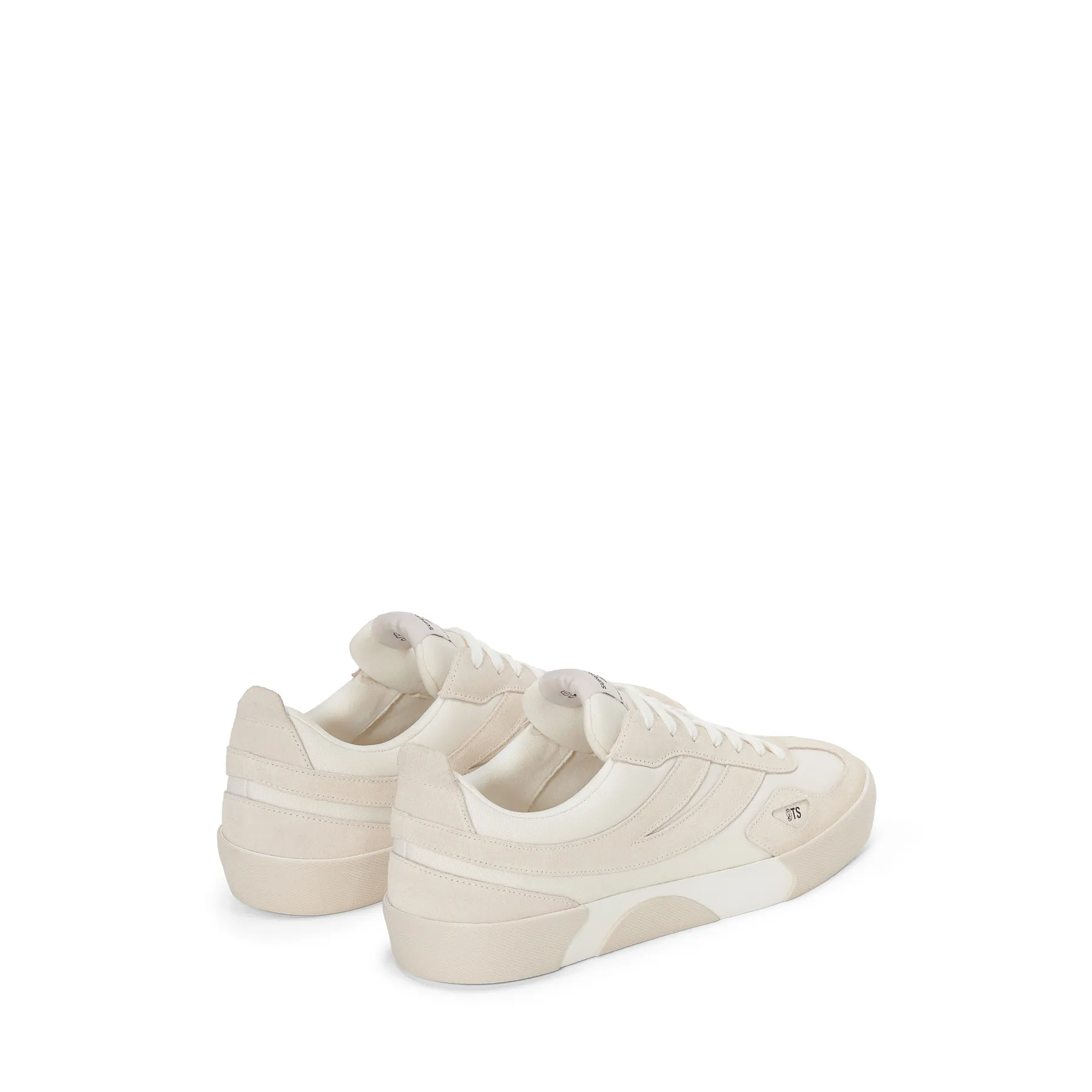 Beyaz 1499 9ts Court Unisex Beyaz-Bej Bileksiz Sneaker