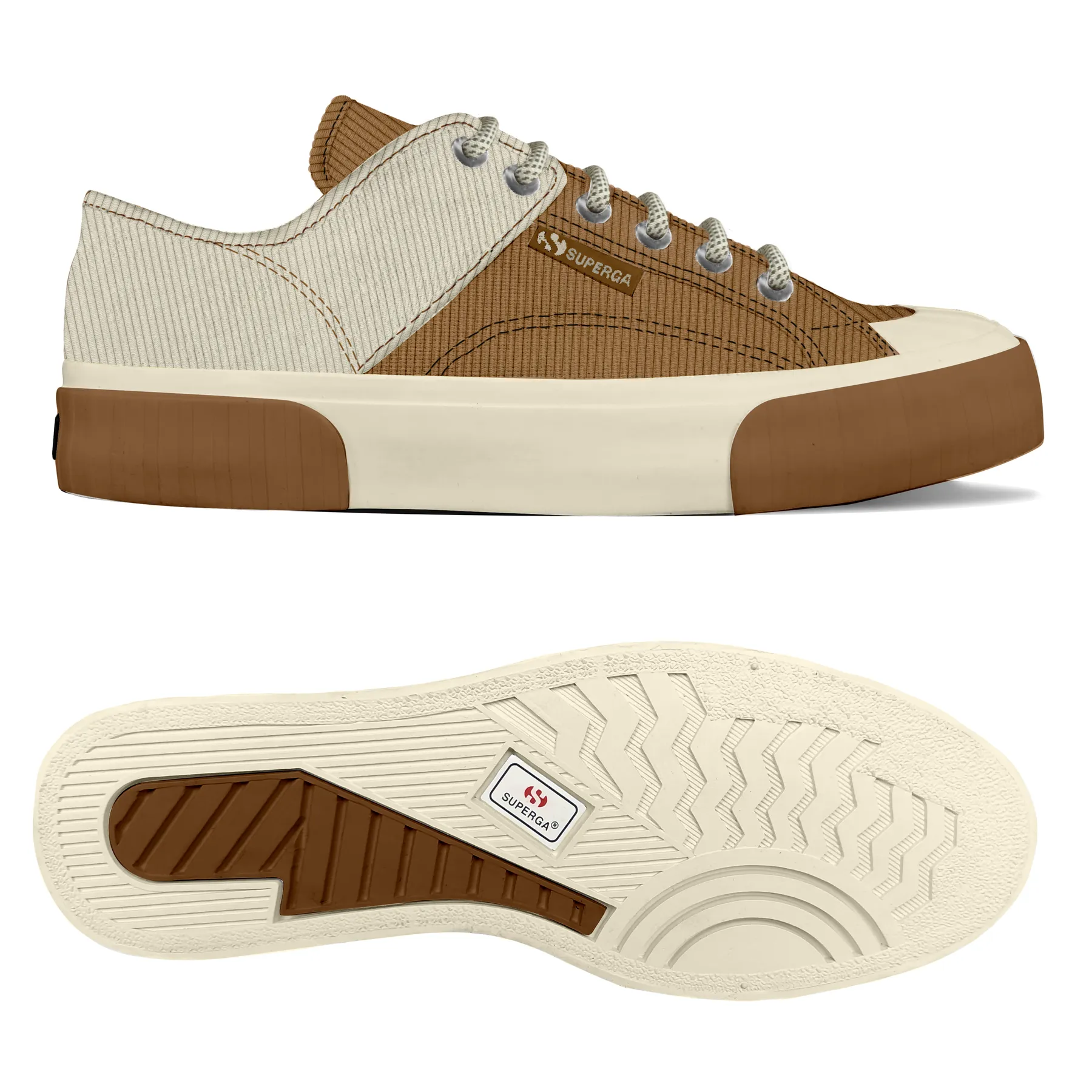 Pembe 2630 Panels Corduroy Unisex Pembe Bileksiz Sneaker