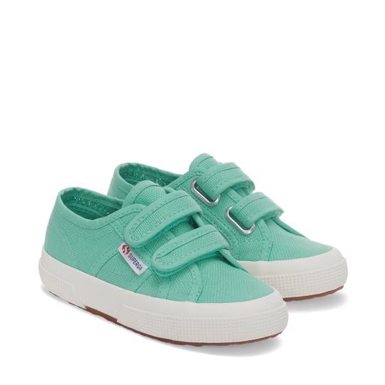 Yeşil 2750-Cotjstrap Classic Çocuk Unisex Açık Yeşil  Sneaker - Superga®
