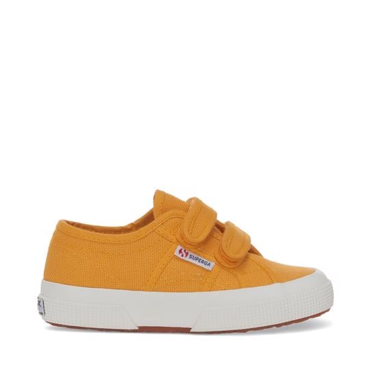Sarı 2750-Cotjstrap Classic Çocuk Unisex Sarı Sneaker - Superga®