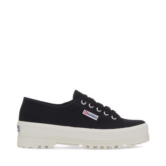 Siyah 2555 Alpina Unisex Siyah-Bej Bileksiz Sneaker - Superga®