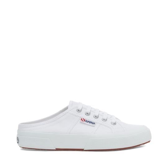 Beyaz 2402 Mule Kadın Beyaz Arkası Açık Sneaker - Superga®