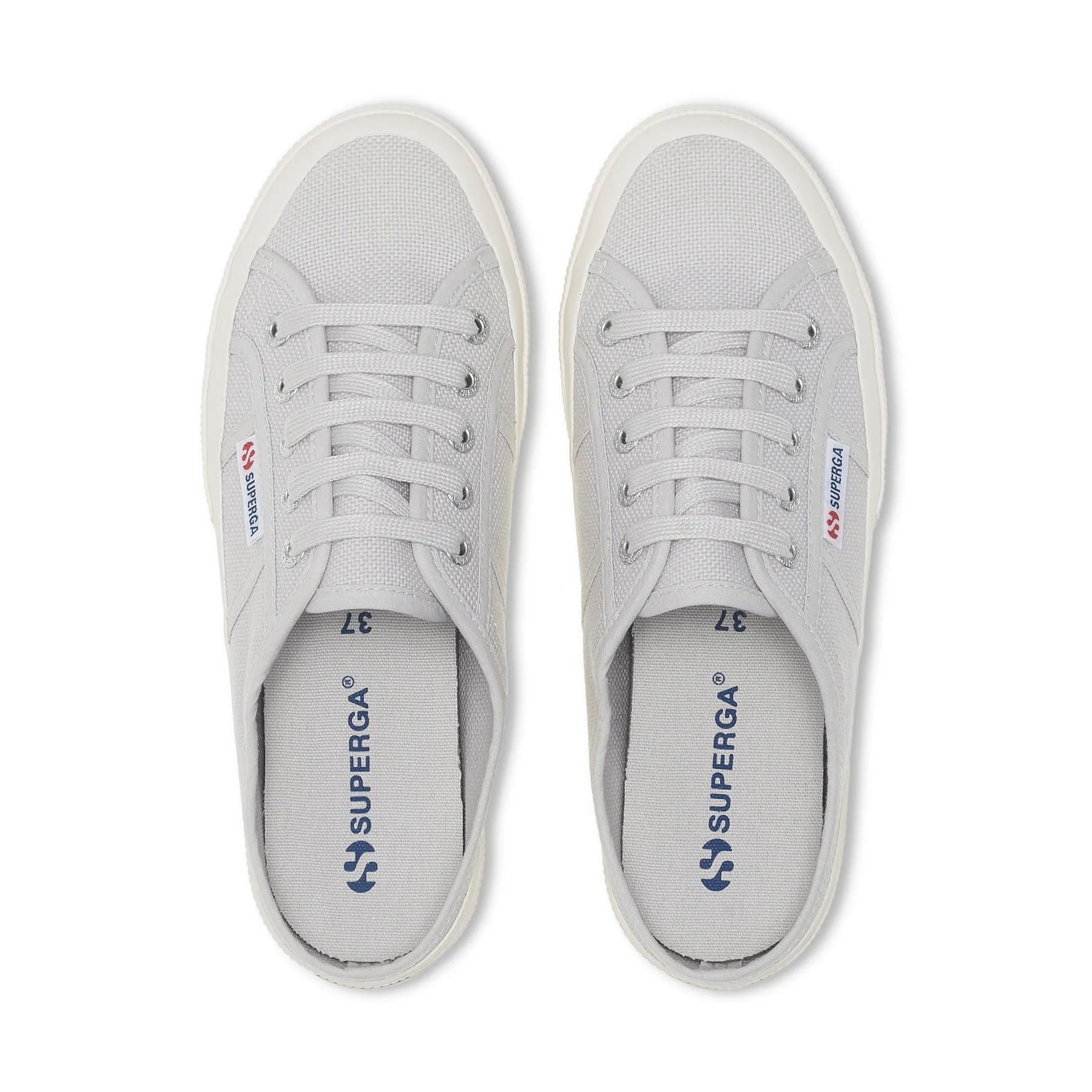 Gri 2402 Mule Kadın Gri Arkası Açık Sneaker