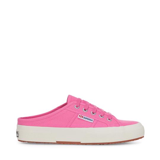 Pembe 2402 Mule Kadın Pembe Arkası Açık Sneaker - Superga®