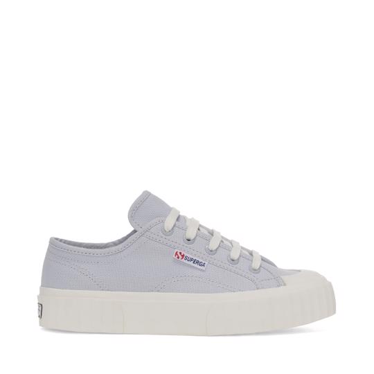 Gri 2630 Stripe Unisex Gri Lila Bileksiz Sneaker - Superga®
