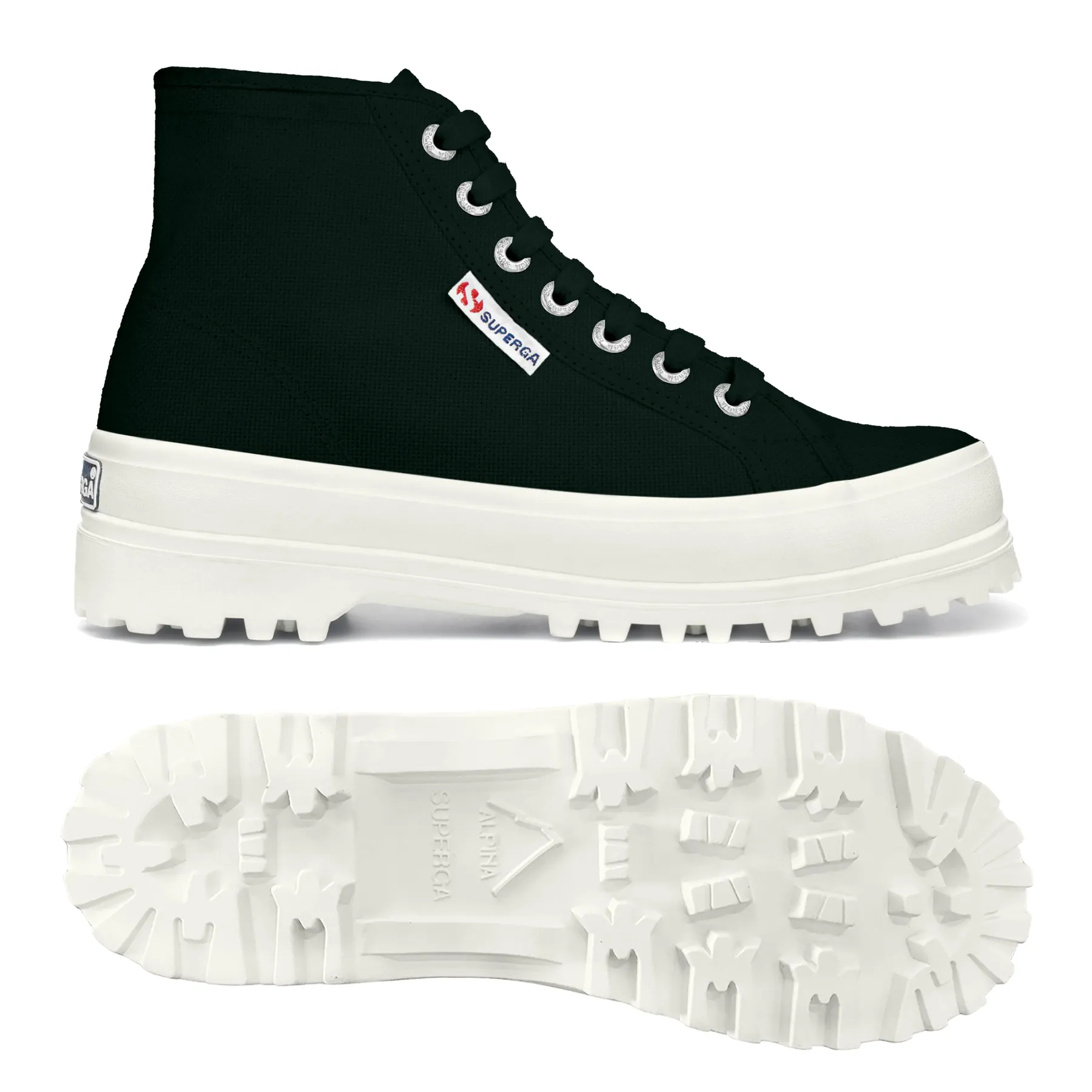 Yeşil 2341 Alpina Unisex Koyu Yeşil Bilekli Sneaker